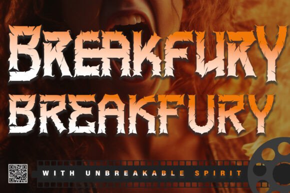 Breakfury: The Typeface for Unapologetic, High-Impact Design