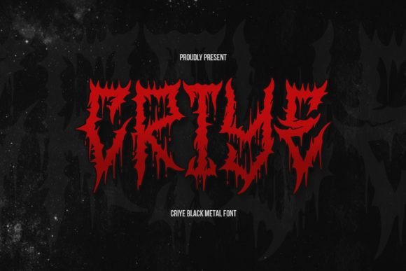 Criye: The Gothic Typeface for Bold Branding