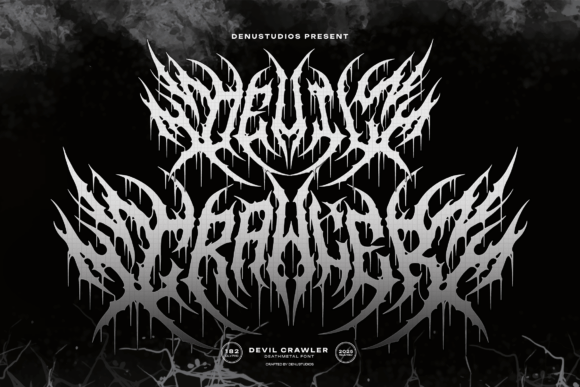 Devil Crawler: Unleash Brutal Typography