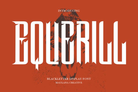 Equerill: A Typeface for Shadows and Storytelling