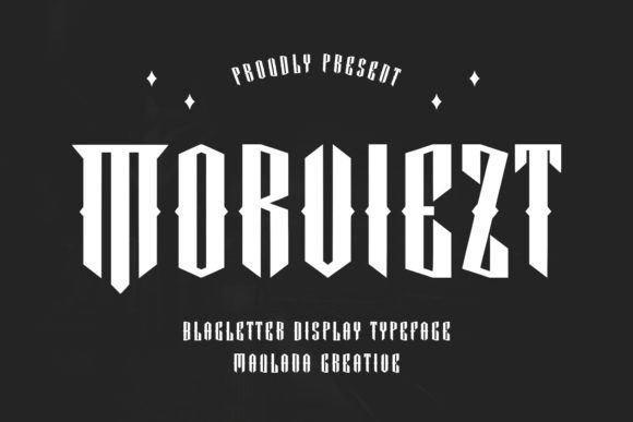 Morviezt: Bold, Dramatic Typography for Impactful Design