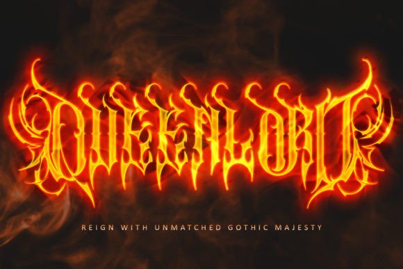 Queenlord: The Gothic Typeface for Bold, Regal Design