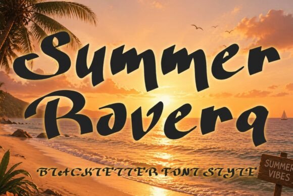 Summer Rovera: The Brush Font for a Modern, Energetic Vibe