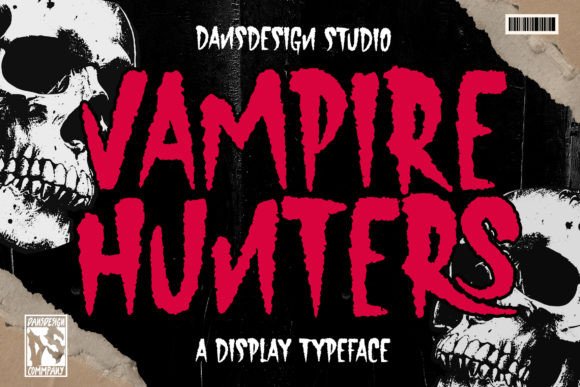 Unleash the Night: Designing with the Vampire Hunters Font
