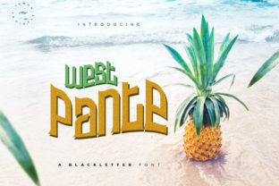 West Pante: The Playful Font for Bold, Modern Designs